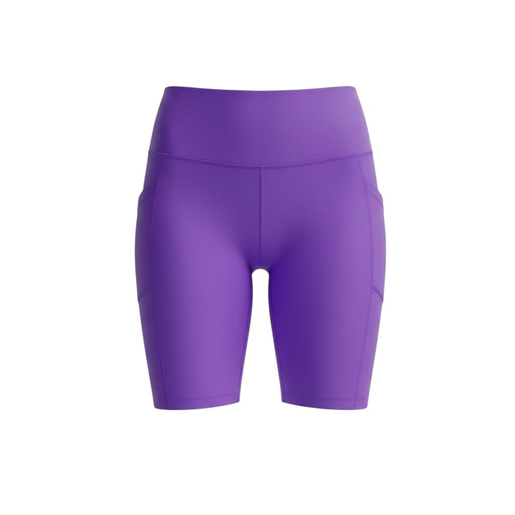 BIKER SHORTS MAUVE AVEC POCHES REITMANS *USÉ X-SMALL