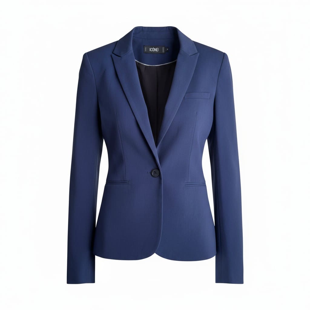 BLAZER BLEU MARIN SIMONS X-SMALL