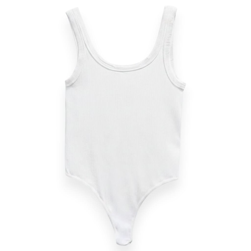 BODYSUITS CAMISOLE BLANCHE LARGE