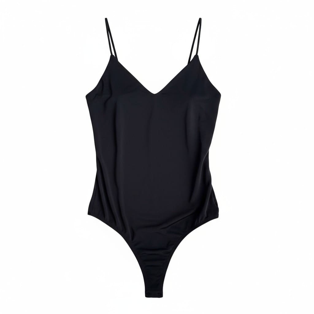 BODYSUITS CAMISOLE NOIRE REVAMPED SMALL