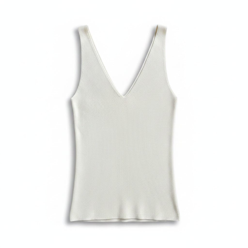 CAMISOLE COL V CRÈME REITMANS LARGE