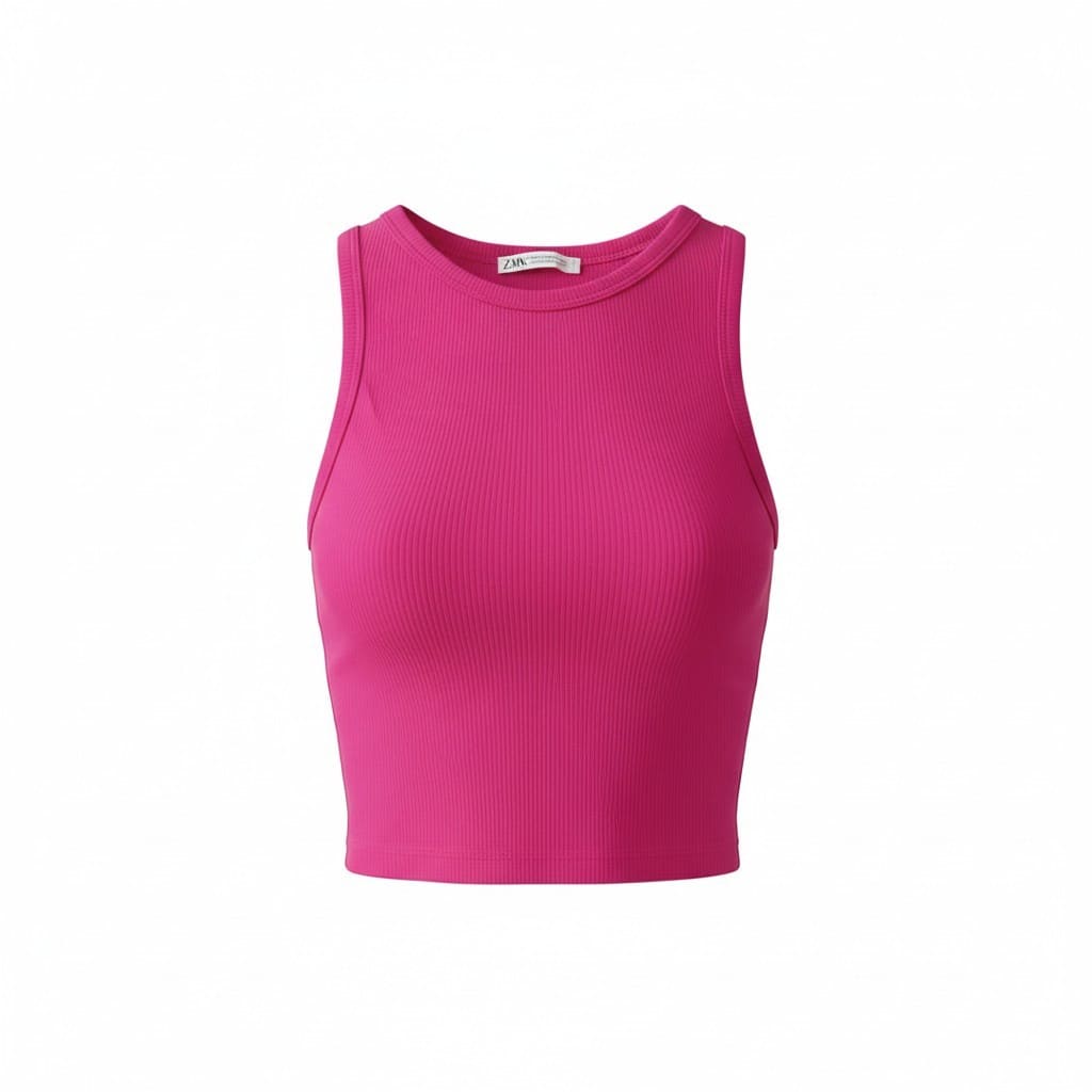 CAMISOLE CROP FUSCHIA ZARA SMALL