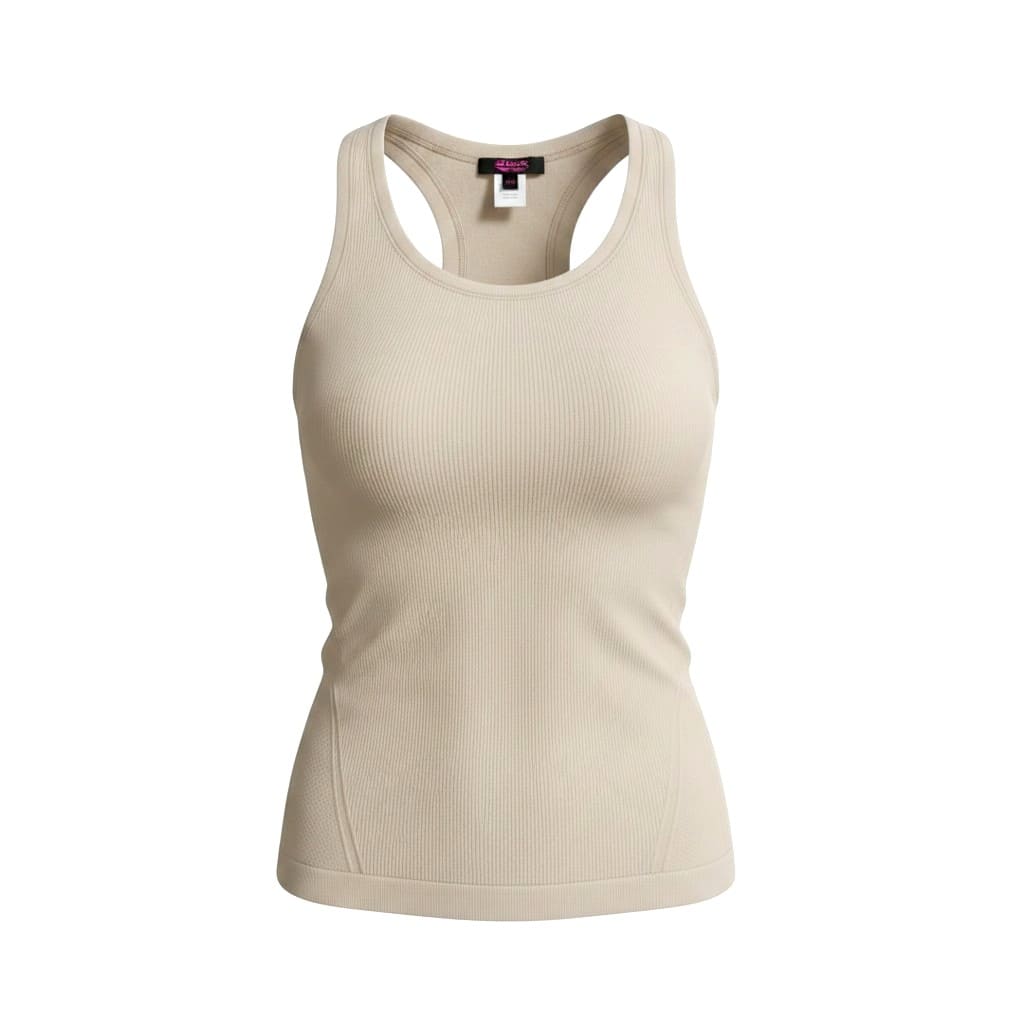 CAMISOLE DE SPORTS BEIGE *DUPE LULULEMON LARGE