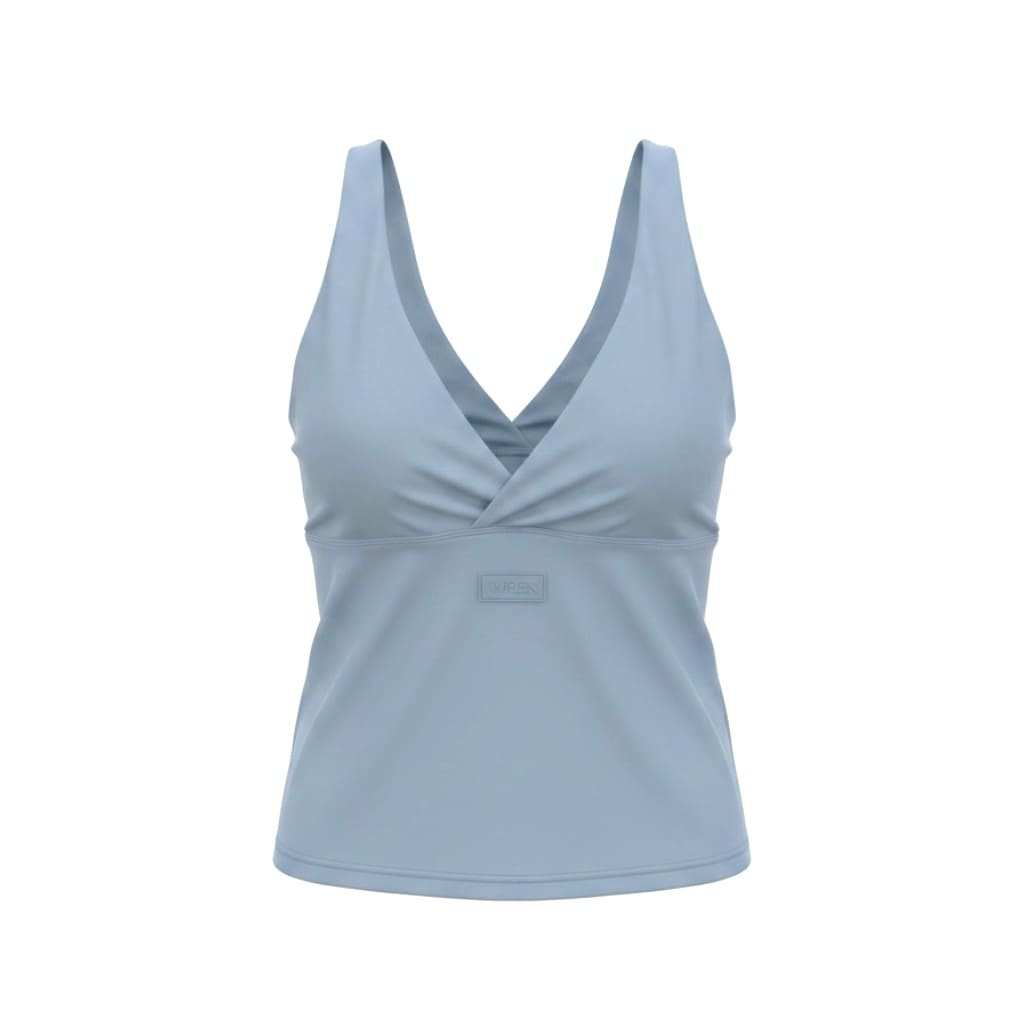 CAMISOLE DE SPORTS "THE V TANK" WREN ACTIVEWEAR BLEU LARGE