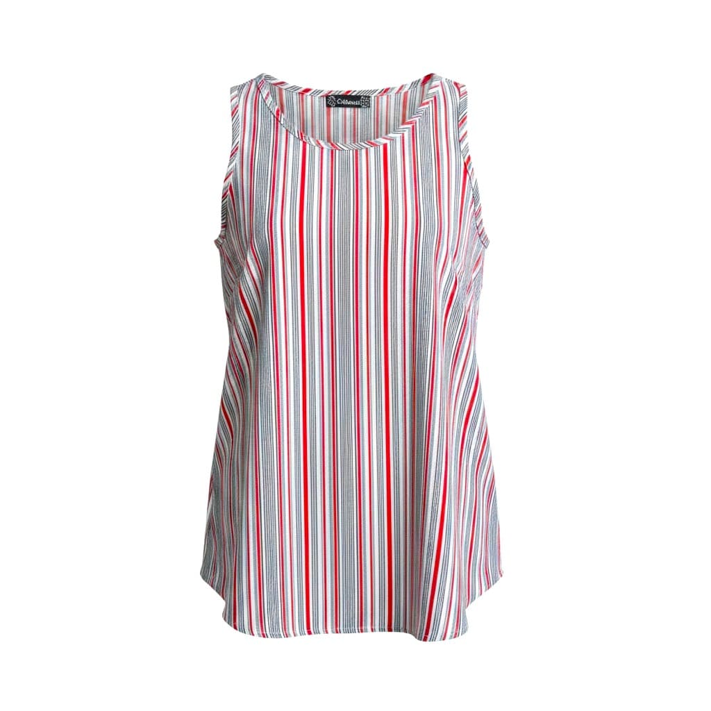 CAMISOLE LIGNÉ BLEU BLANC ROUGE LARGE