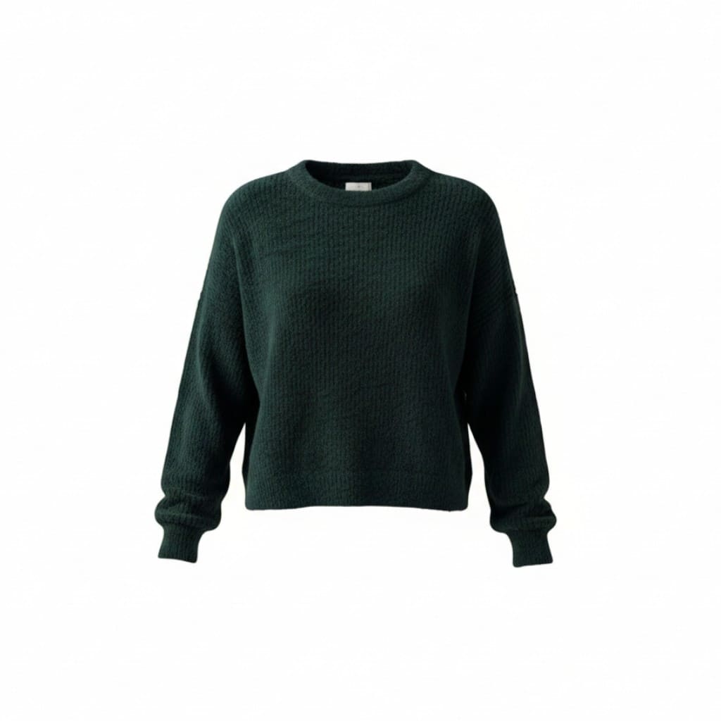 CHANDAIL MANCHES LONGUES VERT ABERCROMBIE LARGE