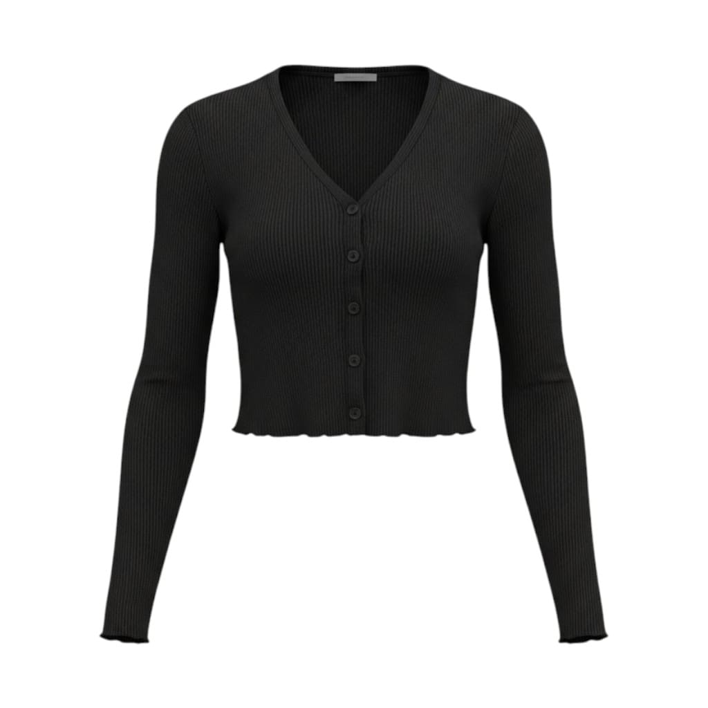 CROP CARDIGAN NOIR H&M MEDIUM
