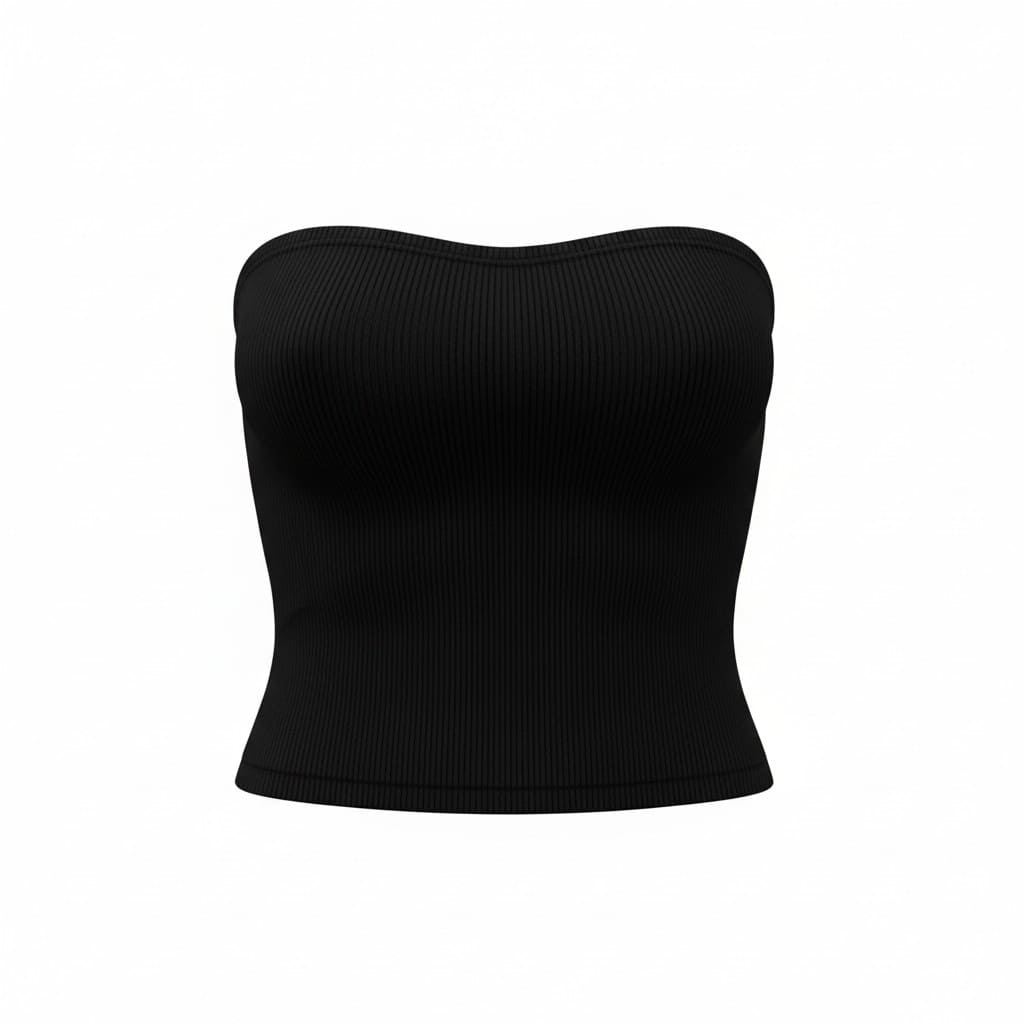 CROP TOP SANS MANCHES NOIR NEUF RW&CO MEDIUM