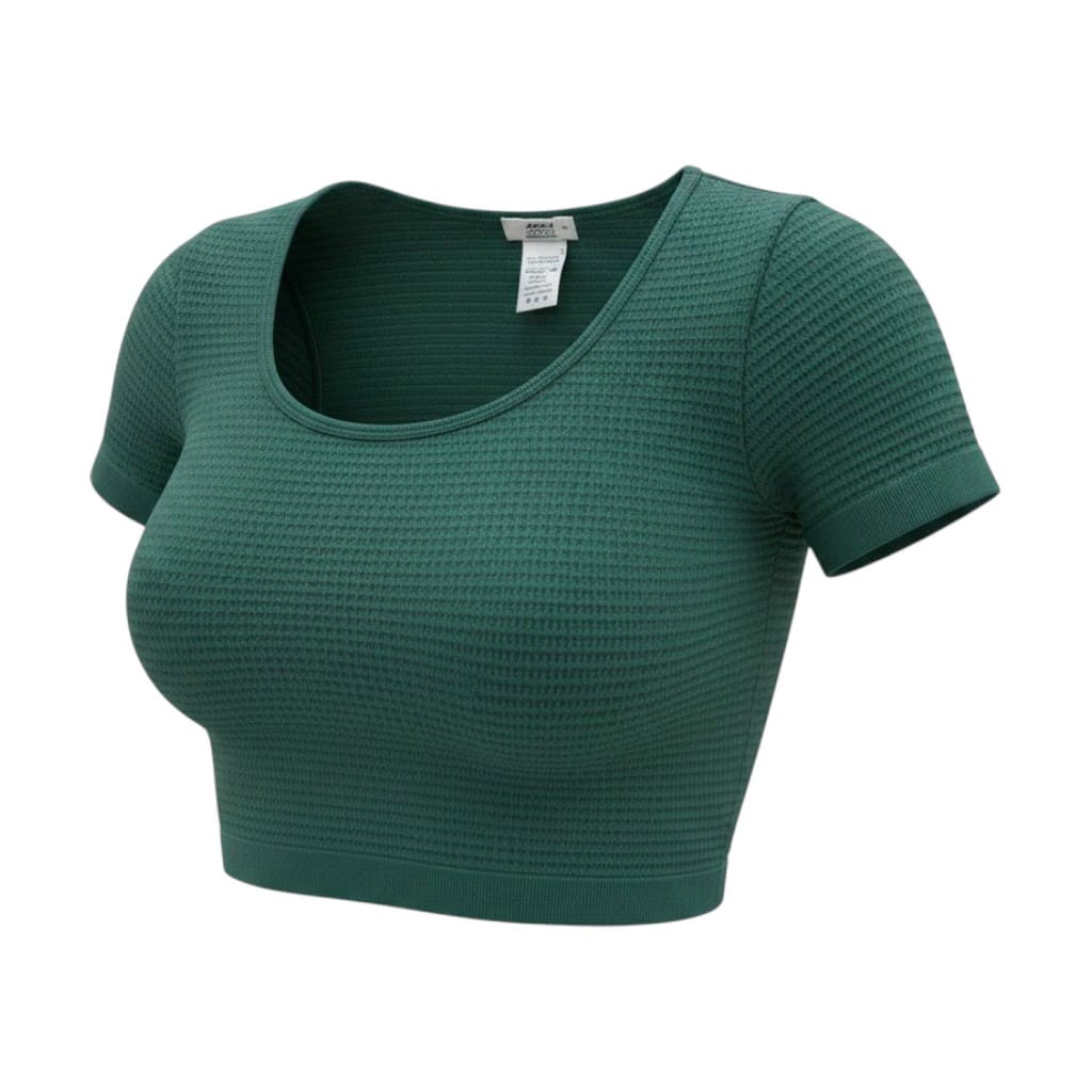 CROP TOP T-SHIRTS SPORTS VERT FORÊT ARDENE SMALL