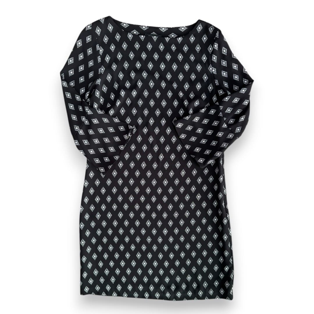 ROBE NOIRE ET BLANCHE LE CHÂTEAU X-SMALL