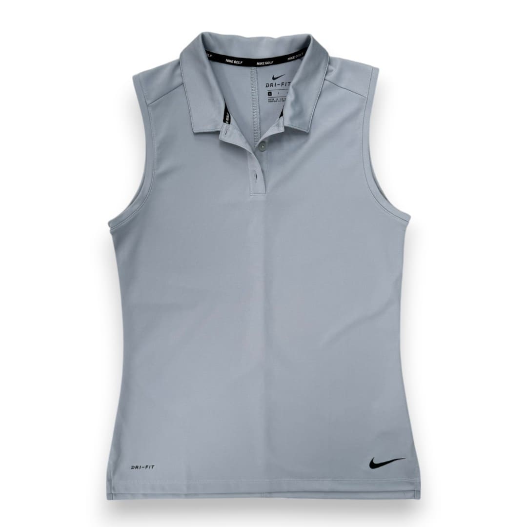 POLO NIKE DE SPORTS GRIS SANS MANCHES SMALL