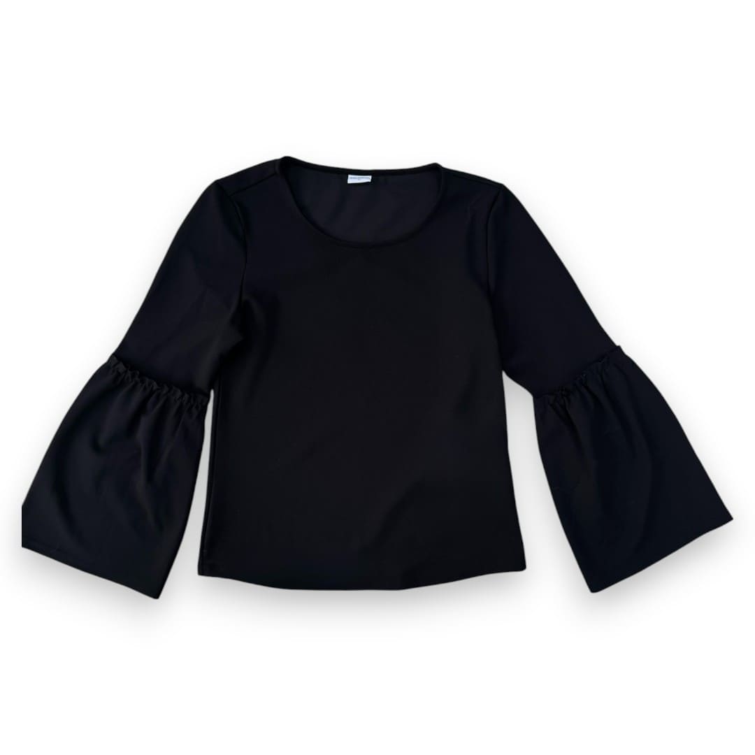 BLOUSE MANCHES LONGUES NOIRES JACQUELINE DE YONG SMALL