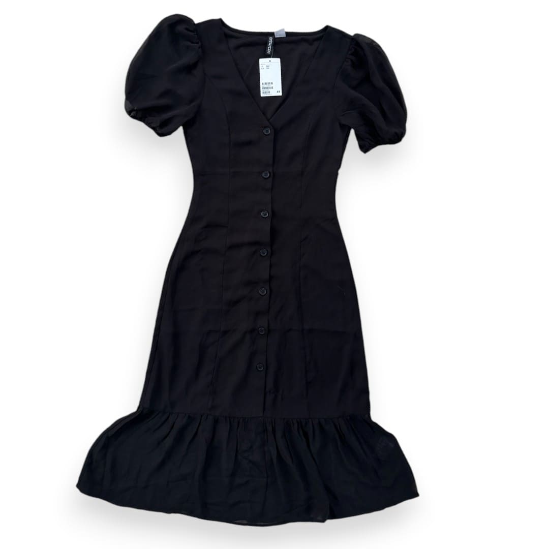 ROBE NOIRE H&M NEUVE X-SMALL
