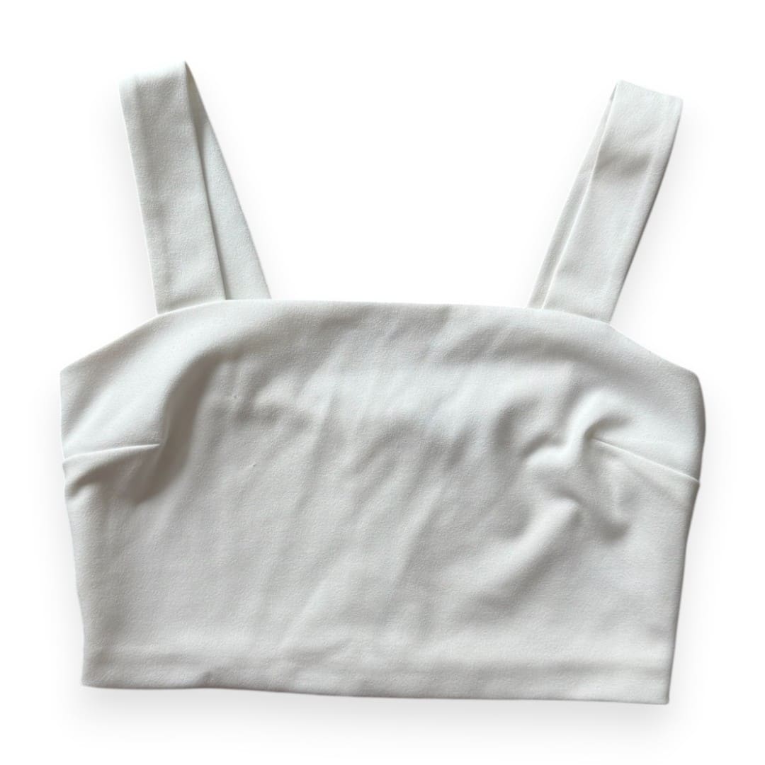 CROP TOP CAMISOLE BLANCHE DYNAMITE SMALL