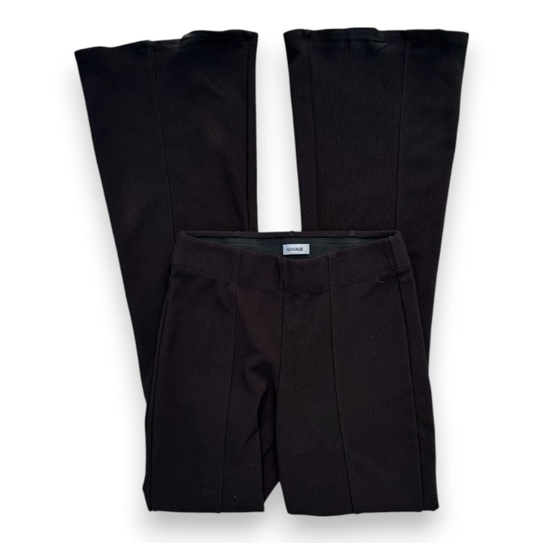 PANTALONS TAILLE HAUTE NOIR GARAGE X-SMALL