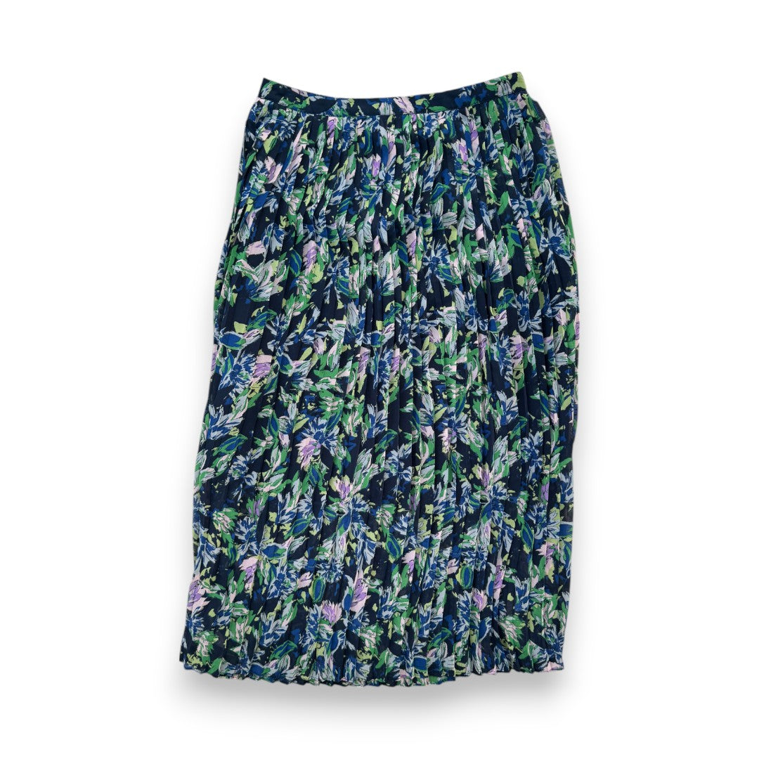 JUPE FROUFROU FLORALE BLEUE PROMOD SMALL