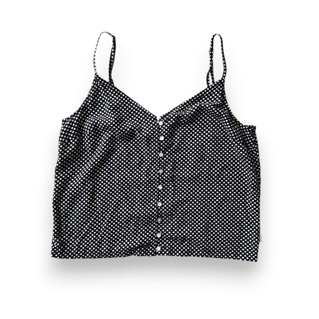 CAMISOLE NOIRE AVEC POINTS BLANCS BRIXTON SMALL