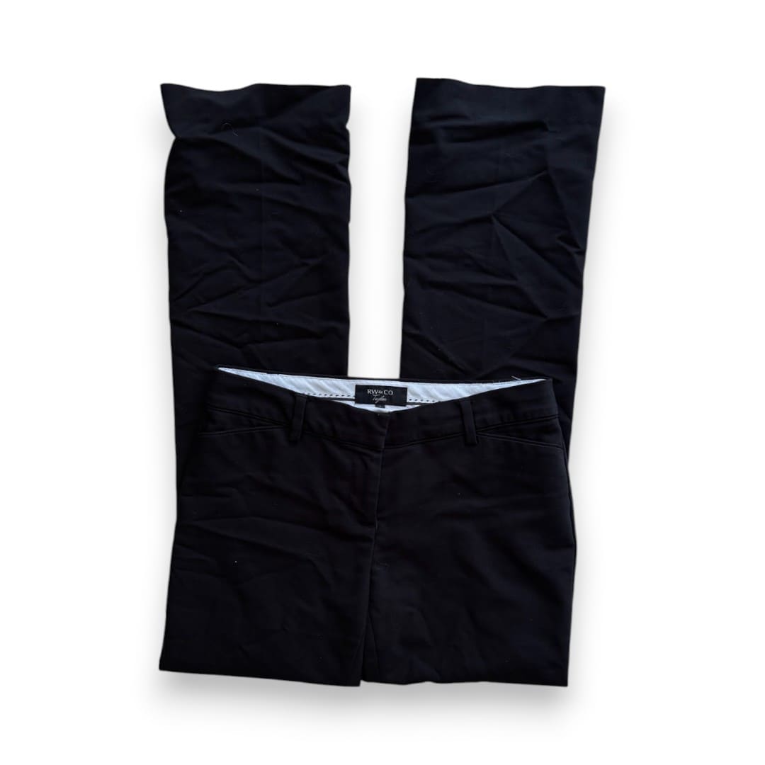 PANTALONS PROPRES NOIRS RW&CO X-SMALL