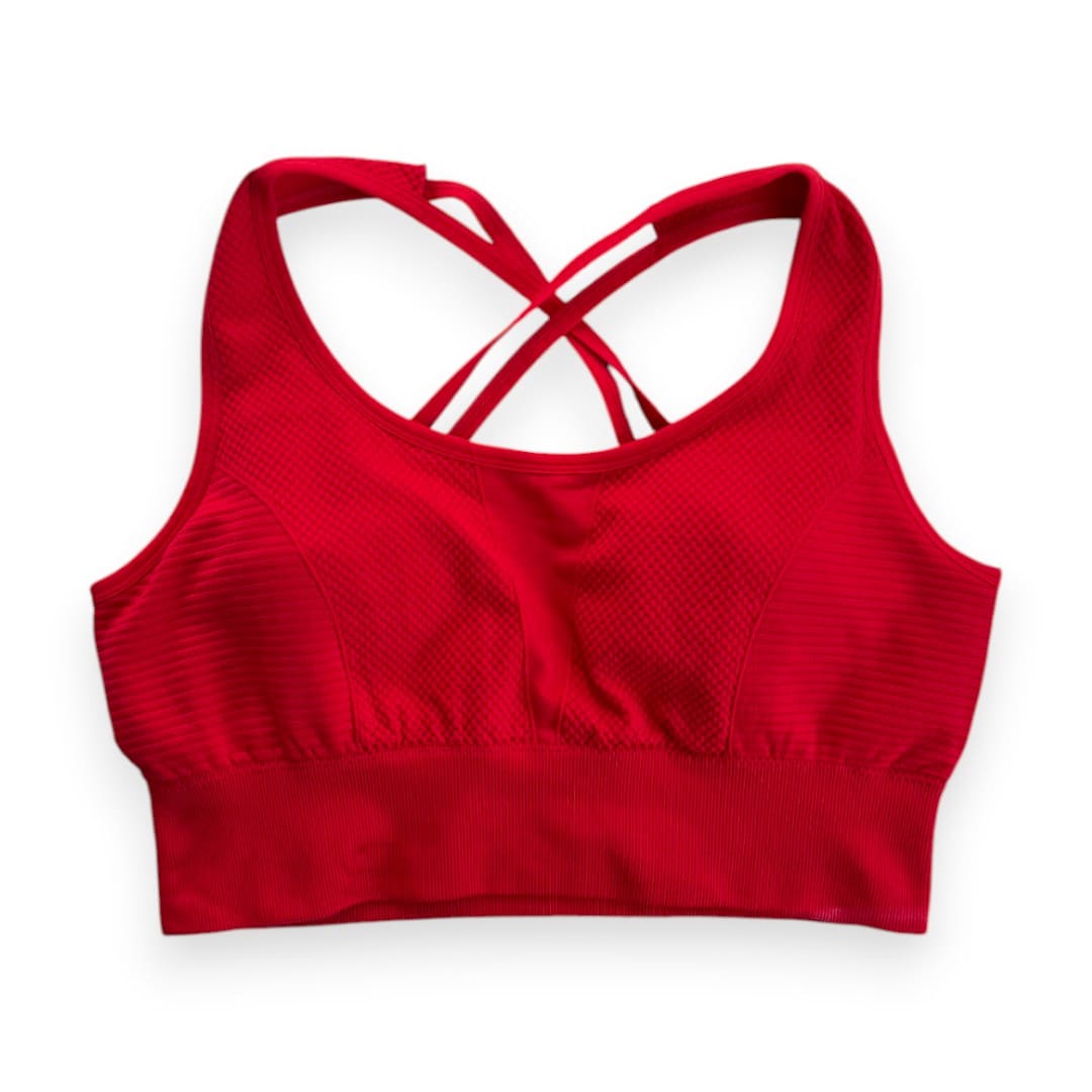 TOP DE SPORTS ROUGE DUPE GYMSHARK LARGE