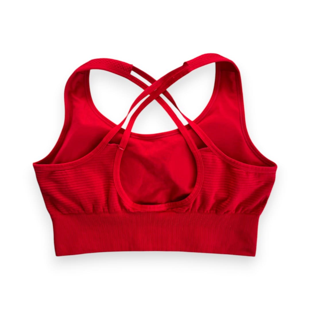 TOP DE SPORTS ROUGE DUPE GYMSHARK LARGE