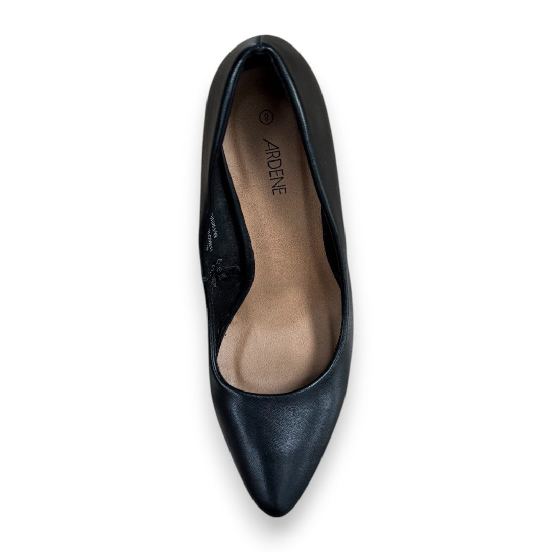 TALONS HAUTS NOIRS ARDÈNE COMME NEUF TAILLE 8