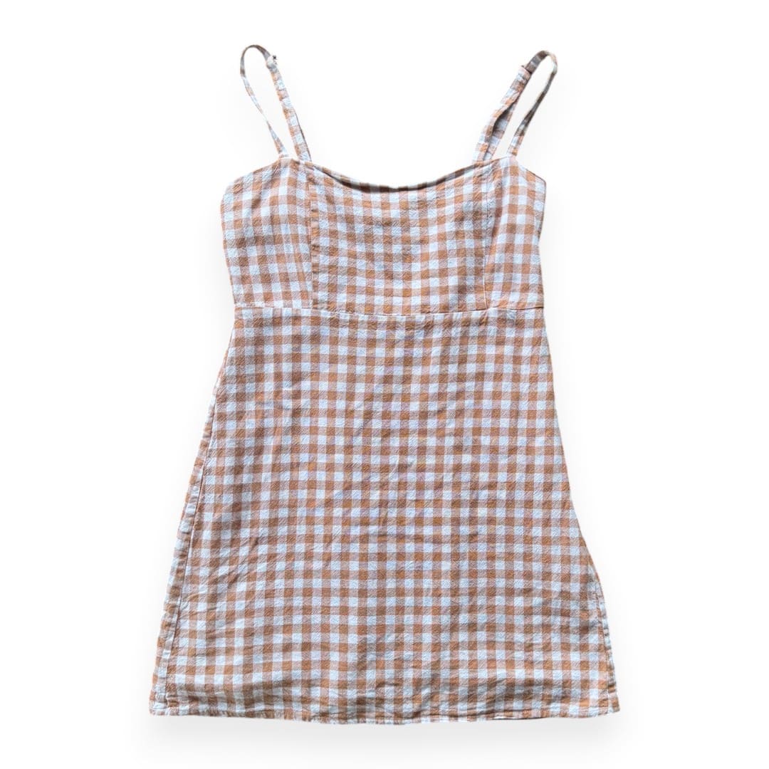 ROBE BLANCHE CARRAUTÉ MARRON SIMONS SMALL