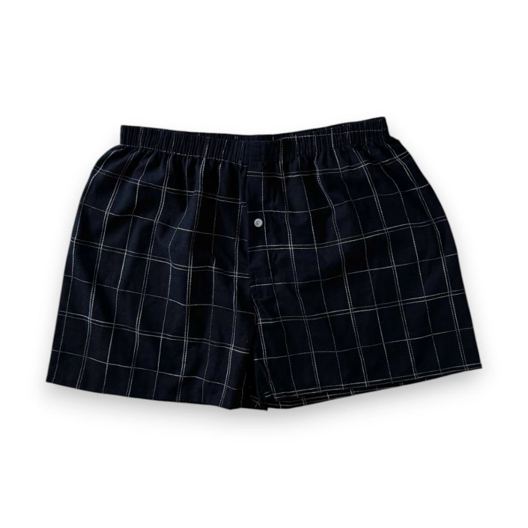 SHORTS STYLE BOXER BLEU MARRIN CARRAUTÉ LARGE