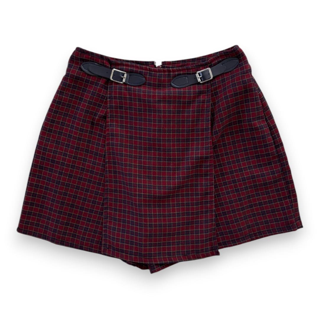 SHORTS / JUPE BOURGOGNE CARRAUTÉ X-SMALL