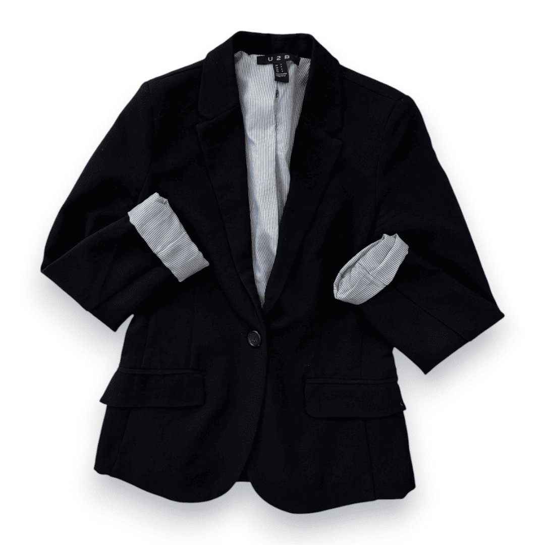BLAZER NOIR U2B SMALL