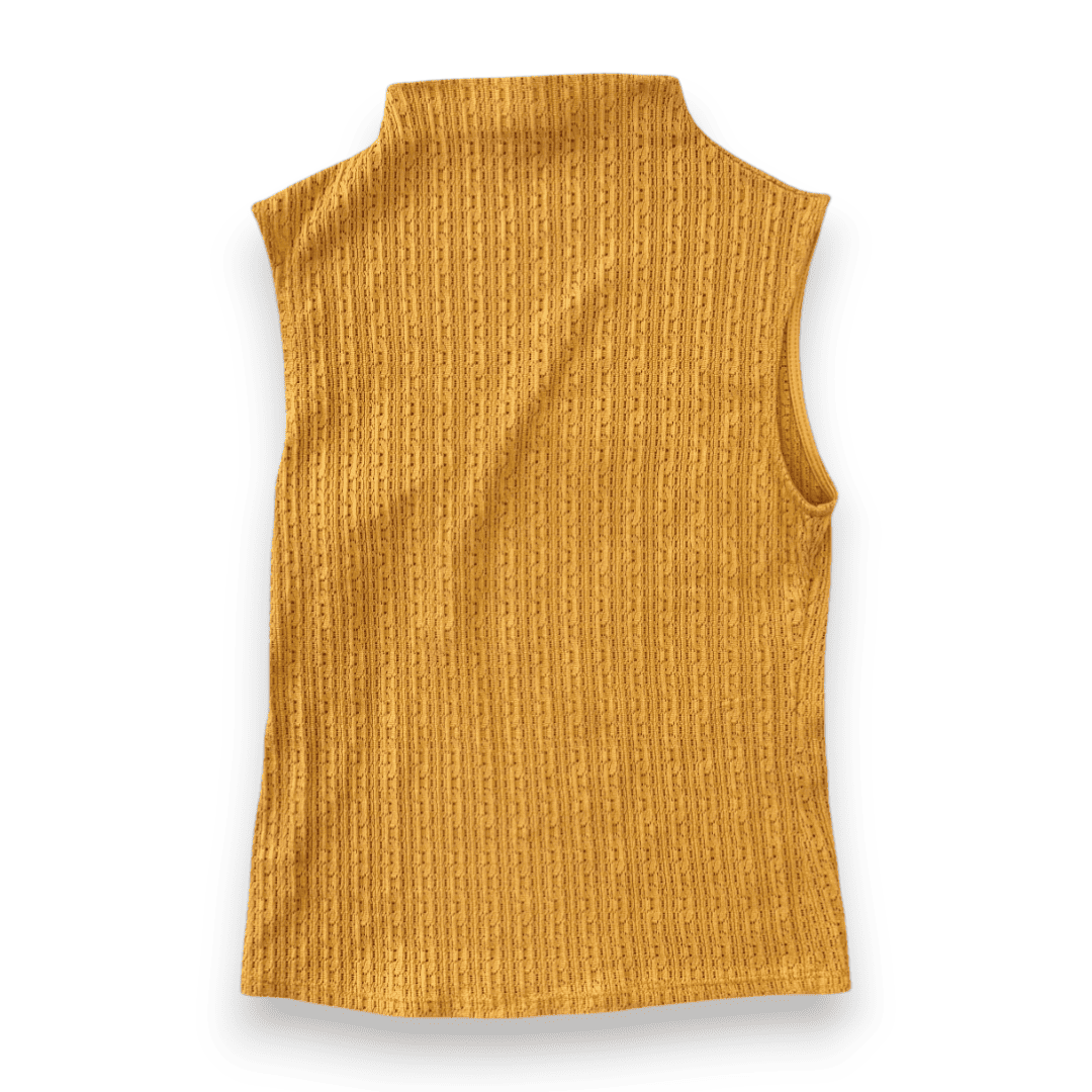 HAUT SANS MANCHES LÉGER JAUNE DYNAMITE SMALL