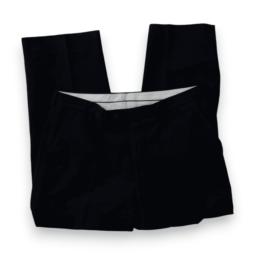 PANTALONS PRORPES NOIRS RALPH LAUREN *STYLE PANTACOURT LARGE