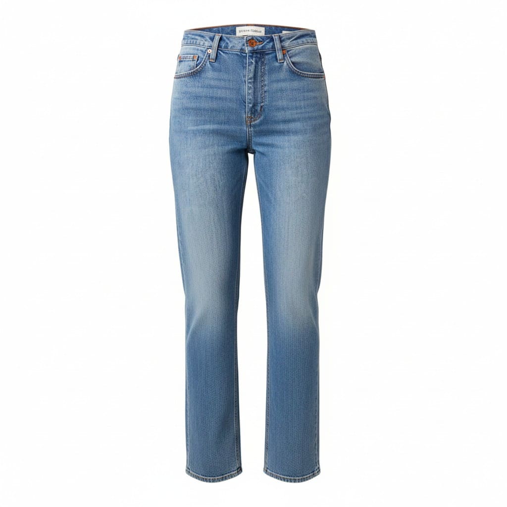 JEANS TAILLE HAUTE DENIM FORUM X-SMALL