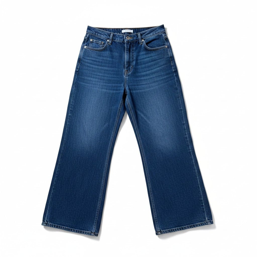 JEANS TAILLE HAUTE LIVOM X-SMALL