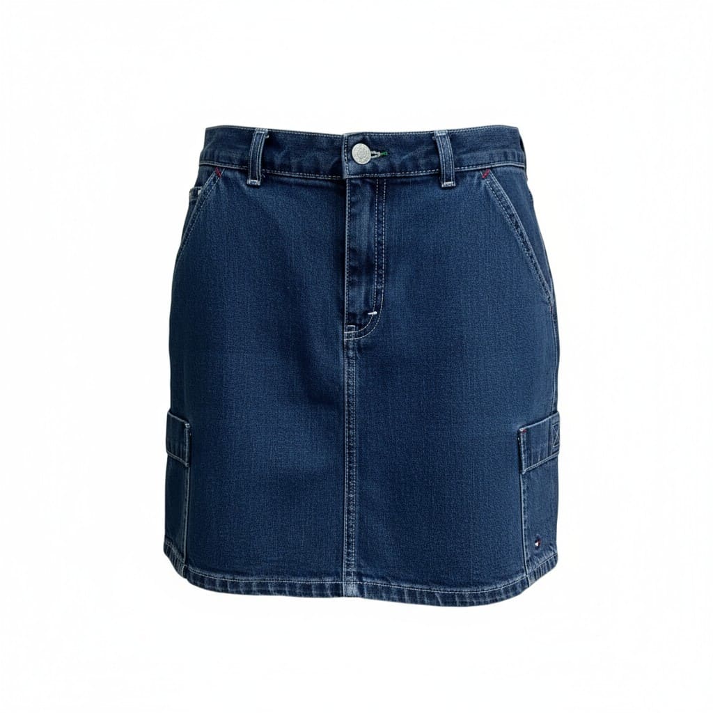 JUPE EN JEANS TOMMY HILFIGER X-SMALL / SMALL