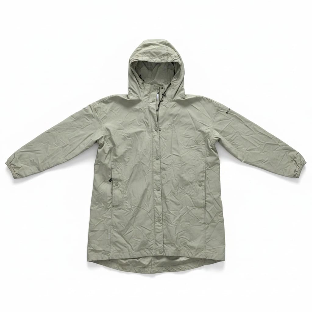 MANTEAU IMPERMÉABLE VERT COLUMBIA LARGE