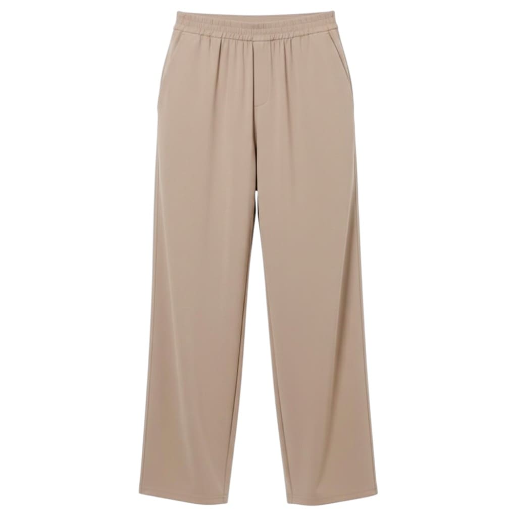 PANTALONS DE SPORTS TAILLE HAUTE BEIGE MEDIUM