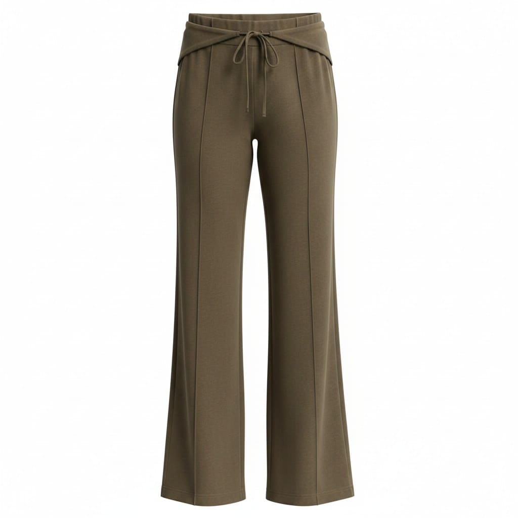 PANTALONS NEUF TAILLE HAUTE KAKI WHITE FOX X-XSMALL