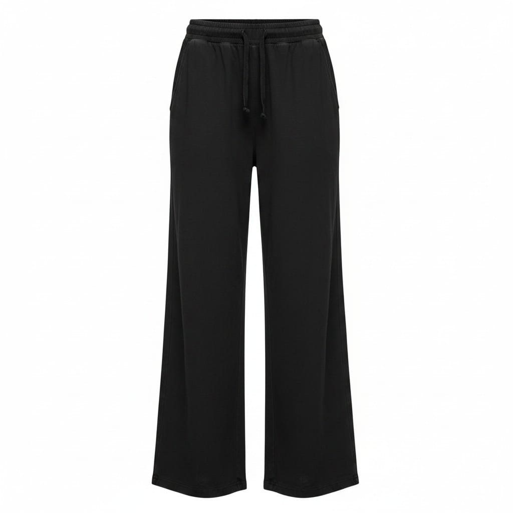PANTALONS NOIR STYLE PLAGE ARDENE LARGE