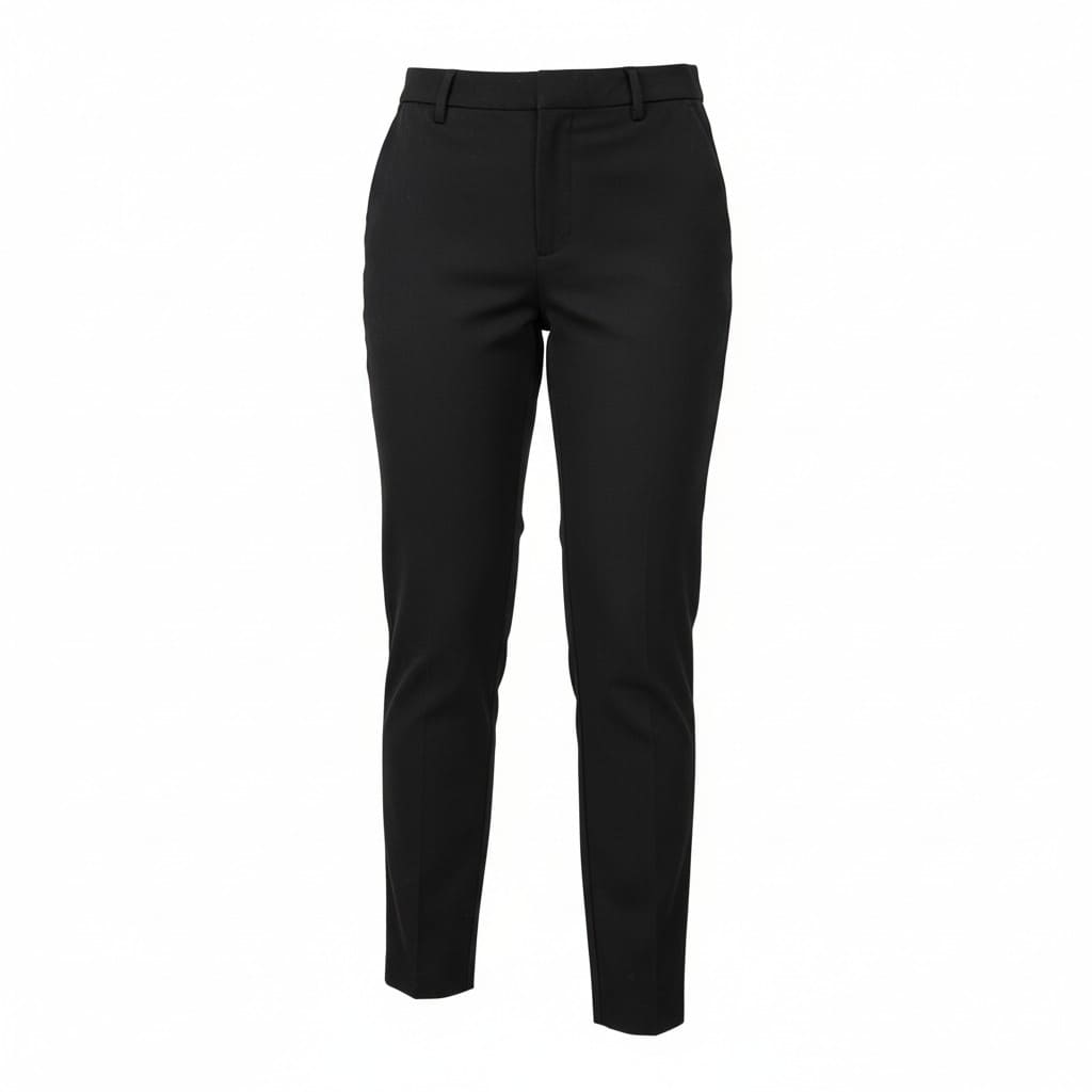 PANTALONS PROPRES TAILLE HAUTE H&M NOIR SMALL