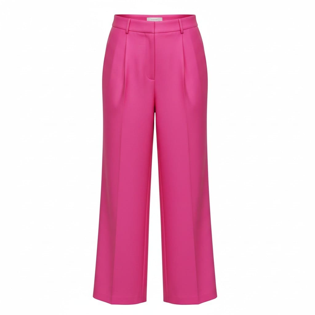 PANTALONS PROPRES TAILLE HAUTE PATTES ÉVASÉS MANGO MEDIUM