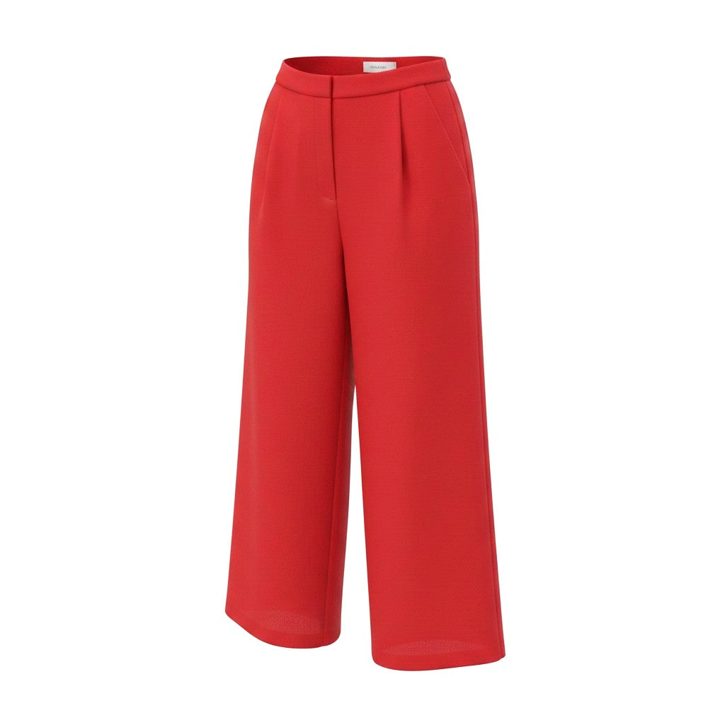 PANTALONS PROPRES TAILLE HAUTE ROUGE SIMONS X-SMALL
