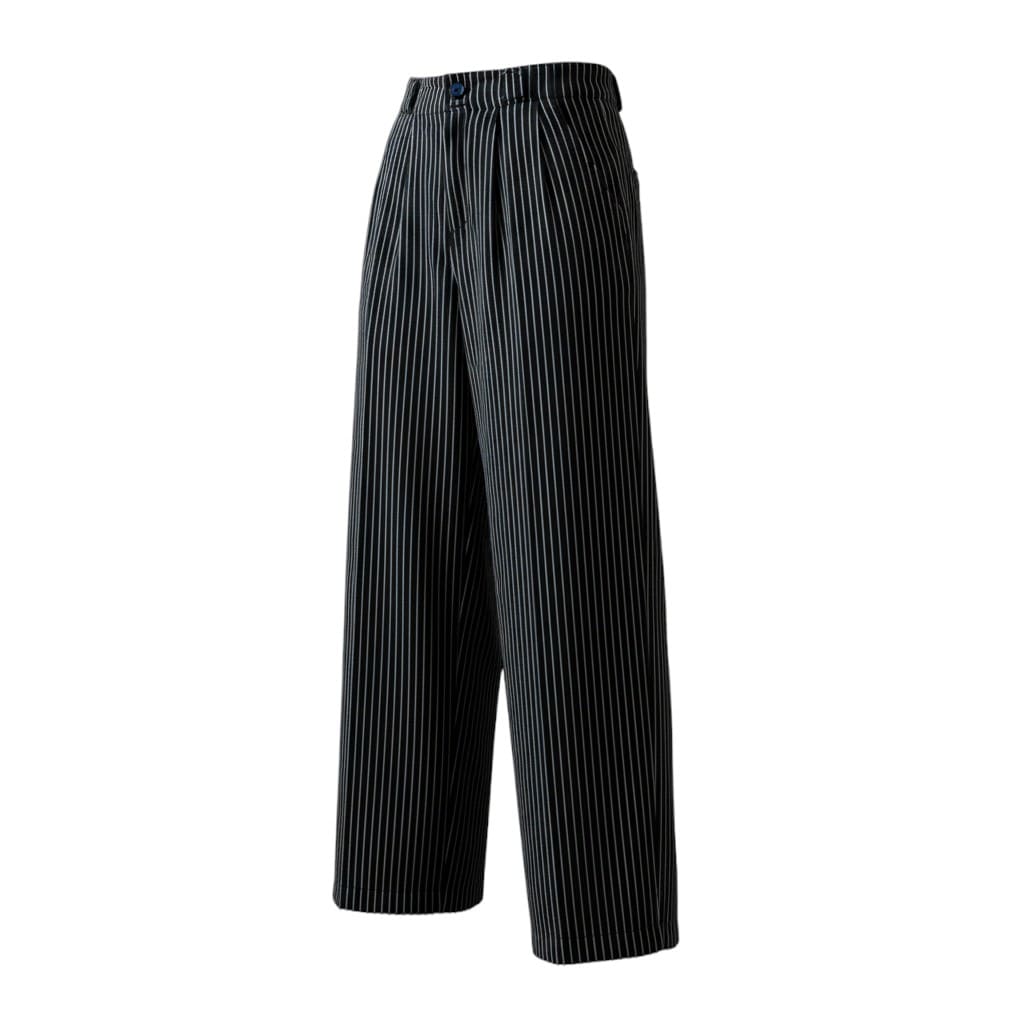 PANTALONS TAILLE HAUTE PATTES ÉVASÉS NOIR LIGNÉ BLANC URBAN OUTFITTERS X-SMALL