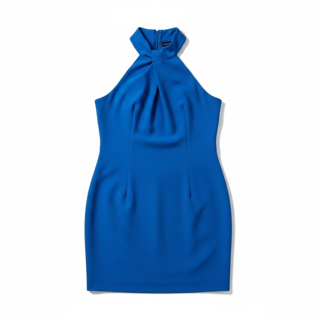ROBE BLEU LAURA X-LARGE