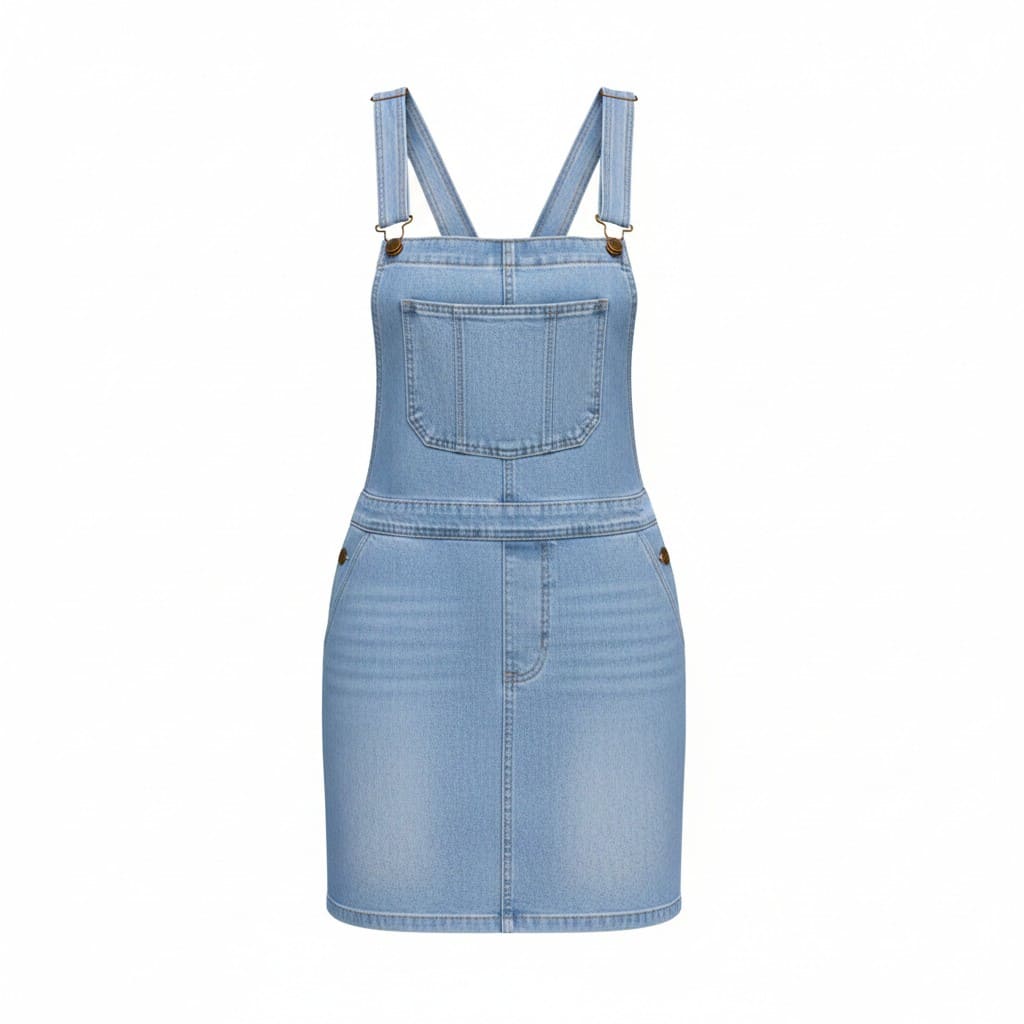 ROBE EN JEANS SALOPETTE SIMONS SMALL