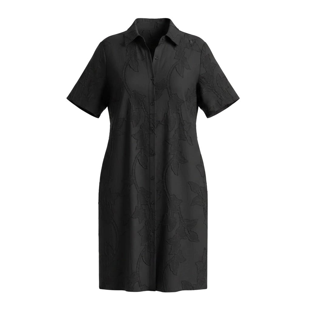 ROBE NOIR AVEC MOTIFS WILFRED ARITZIA X-SMALL