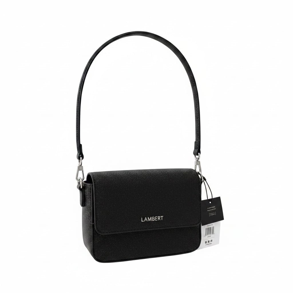 SAC LAMBERT NEUVE NOIR ET BRILLANT MODELE AIMEE