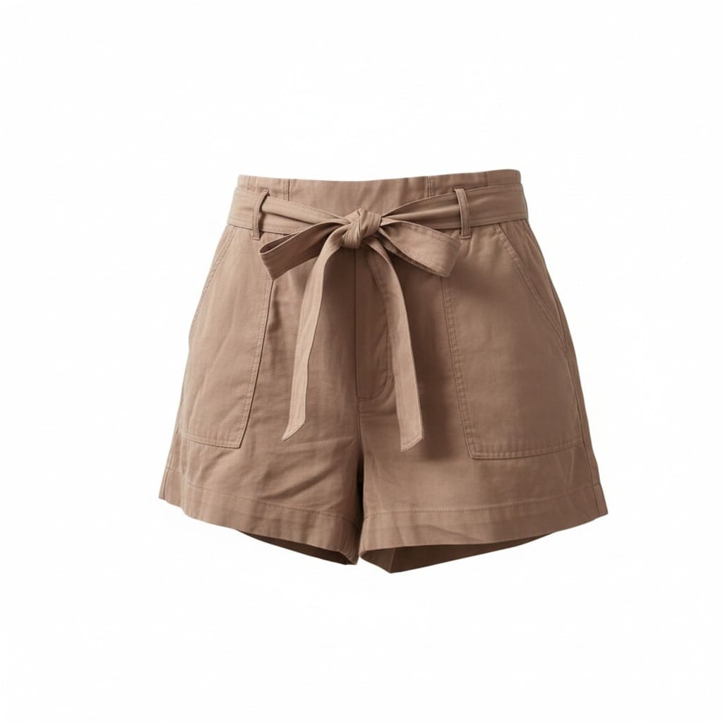 SHORTS BEIGE TAILLE HAUTE DYNAMITE LARGE