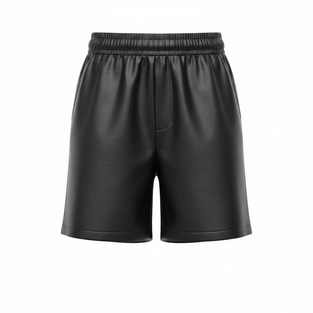 SHORTS TAILLE HAUTE EN FAUX CUIR ZARA SMALL