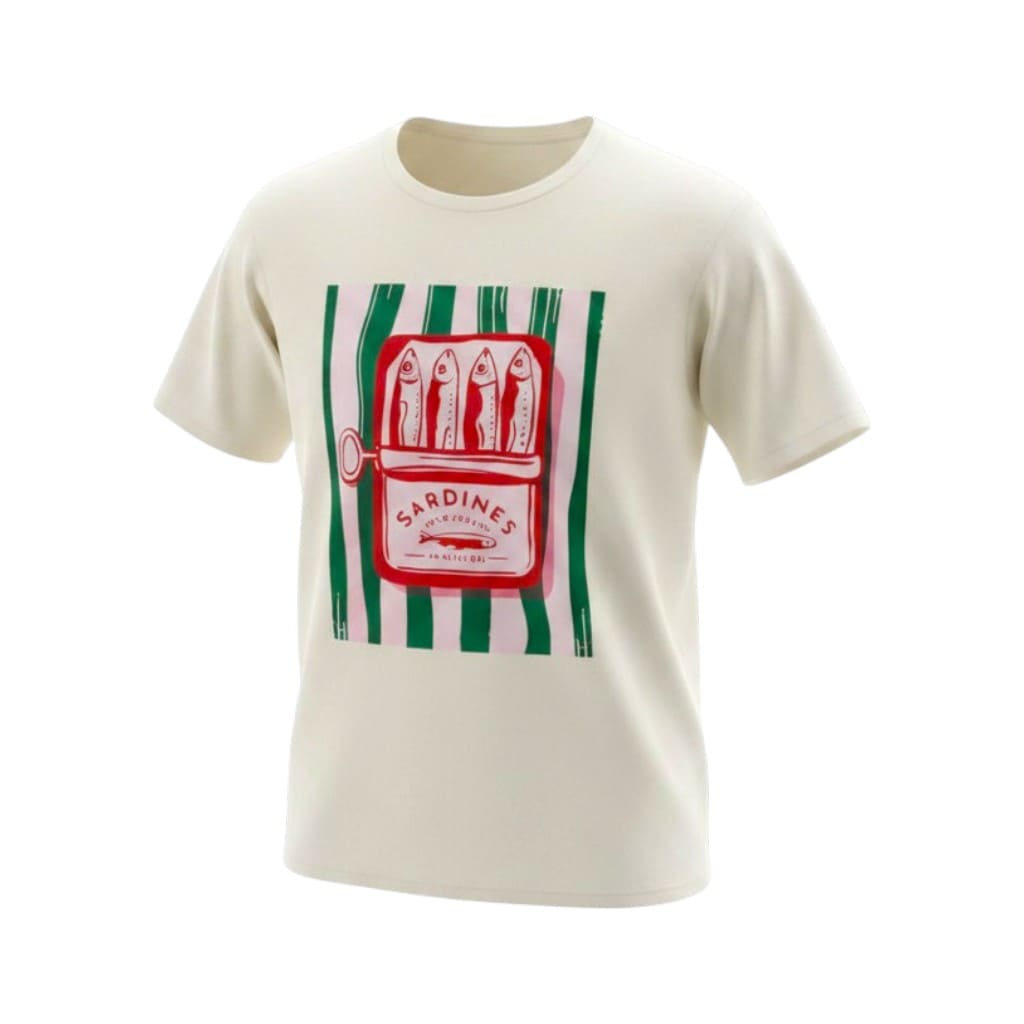 T-SHIRTS BEIGE SARDINE X-LARGE