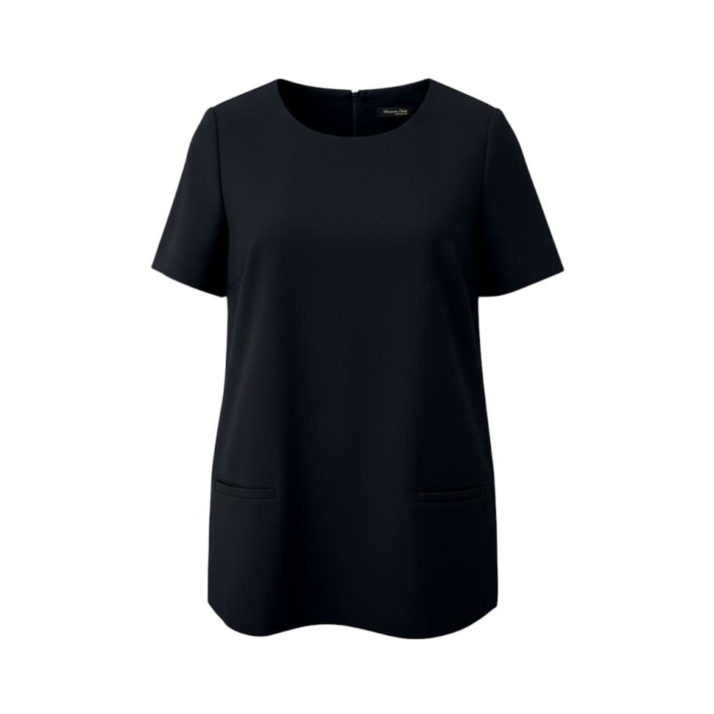 T-SHIRTS NOIR DE QUALITÉ MASSIMO DUTTI MEDIUM